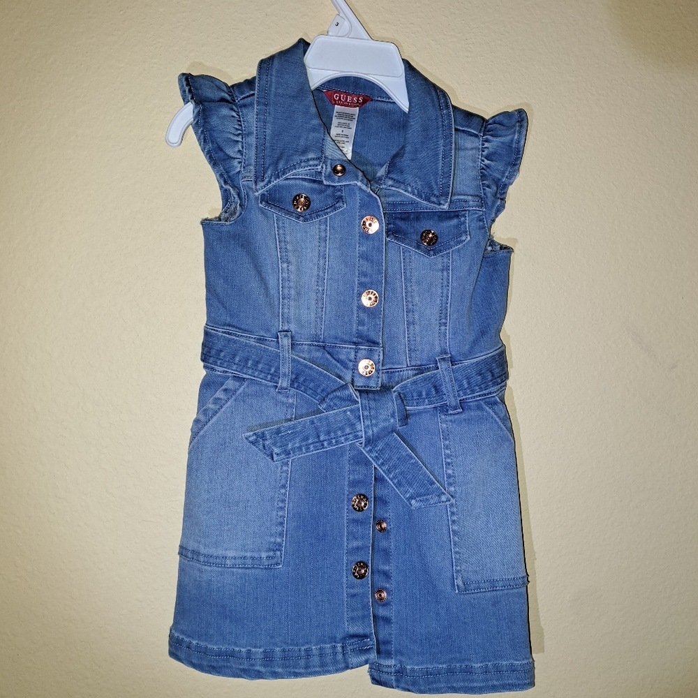 OshKosh B'gosh Blue Denim Dress with Belt